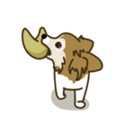わんぱくひめちゃんのニコニコウォーキング（個別スタンプ：4）