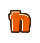 デコ文字ア～タ（個別スタンプ：2）