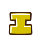 デコ文字ア～タ（個別スタンプ：13）