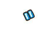 デコ文字ア～タ（個別スタンプ：21）