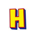 コミック文字（個別スタンプ：8）