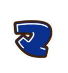 デコ文字 ナ～ン（個別スタンプ：3）