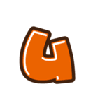 デコ文字 ナ～ン（個別スタンプ：11）