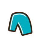 デコ文字 ナ～ン（個別スタンプ：14）