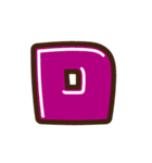 デコ文字 ナ～ン（個別スタンプ：20）