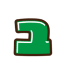 デコ文字 ナ～ン（個別スタンプ：26）