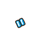 デコ文字 ナ～ン（個別スタンプ：27）