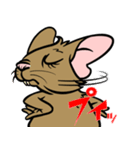 デグーさんのコミカルスタンプ（個別スタンプ：5）