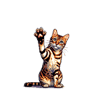言葉なしでリアクションするベンガル（個別スタンプ：27）