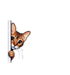 言葉なしでリアクションするベンガル（個別スタンプ：29）