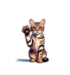 言葉なしでリアクションするベンガル（個別スタンプ：33）
