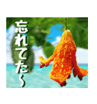 ゴーヤ大好き！沖縄行きた～い！（個別スタンプ：34）
