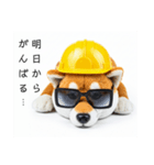ぐでだる柴犬⭐嫁好き年末年始(再販)（個別スタンプ：32）