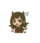 うごく！ワガママあくまちゃん（個別スタンプ：6）