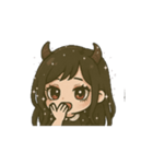 うごく！ワガママあくまちゃん（個別スタンプ：8）