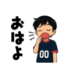 キックオフ少年ズ（個別スタンプ：3）