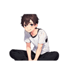 美少年の感情表現1（個別スタンプ：19）