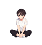 美少年の感情表現1（個別スタンプ：30）