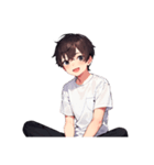 美少年の感情表現1（個別スタンプ：31）