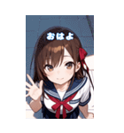 女子高生の日常BIGスタンプ第2弾！（個別スタンプ：3）