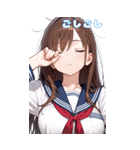 女子高生の日常BIGスタンプ第2弾！（個別スタンプ：10）