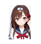 女子高生の日常BIGスタンプ第2弾！（個別スタンプ：21）