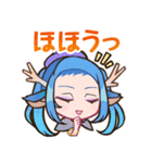 えとはなっ！～干支っ娘・花札バトル～第2弾（個別スタンプ：5）