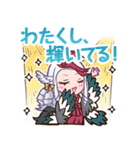 えとはなっ！～干支っ娘・花札バトル～第2弾（個別スタンプ：10）