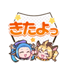 えとはなっ！～干支っ娘・花札バトル～第2弾（個別スタンプ：37）