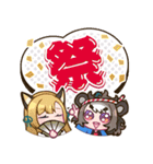 えとはなっ！～干支っ娘・花札バトル～第2弾（個別スタンプ：40）