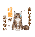 気持ち伝わる♡メインクーンのひとこと（個別スタンプ：3）