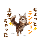気持ち伝わる♡メインクーンのひとこと（個別スタンプ：9）