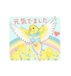 aoamoインコの敬語3（個別スタンプ：21）