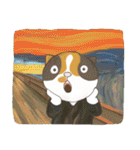 だる猫家族 15 - 世界の名画（個別スタンプ：36）