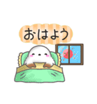 毎日使える挨拶返事✴︎まるふわシマエナガ（個別スタンプ：2）