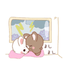 春夏用♡ラブラブうさぎのカップルスタンプ（個別スタンプ：8）