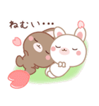 春夏用♡ラブラブうさぎのカップルスタンプ（個別スタンプ：27）