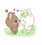 春夏用♡ラブラブうさぎのカップルスタンプ（個別スタンプ：32）