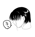 人々64(生首編)（個別スタンプ：39）