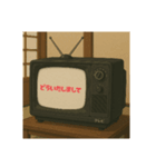 昭和のレトロテレビ（個別スタンプ：4）