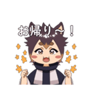 柴犬のくろ太くん（個別スタンプ：3）
