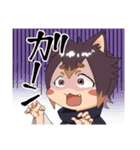 柴犬のくろ太くん（個別スタンプ：12）
