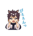 柴犬のくろ太くん（個別スタンプ：13）