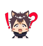 柴犬のくろ太くん（個別スタンプ：15）
