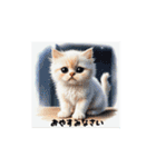 猫であいさつ2（個別スタンプ：3）