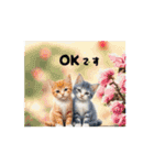 猫であいさつ2（個別スタンプ：6）