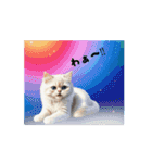 猫であいさつ2（個別スタンプ：12）