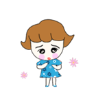 かるくななめなRuruちゃん（個別スタンプ：3）