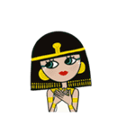古代エジプトハッピーライフ26クレオの夏（個別スタンプ：7）