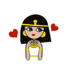 古代エジプトハッピーライフ26クレオの夏（個別スタンプ：13）